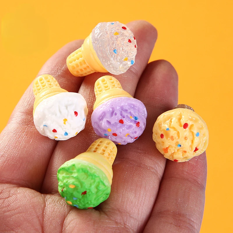 Embellish Craft - 10 peças de figuras 3D kawaii