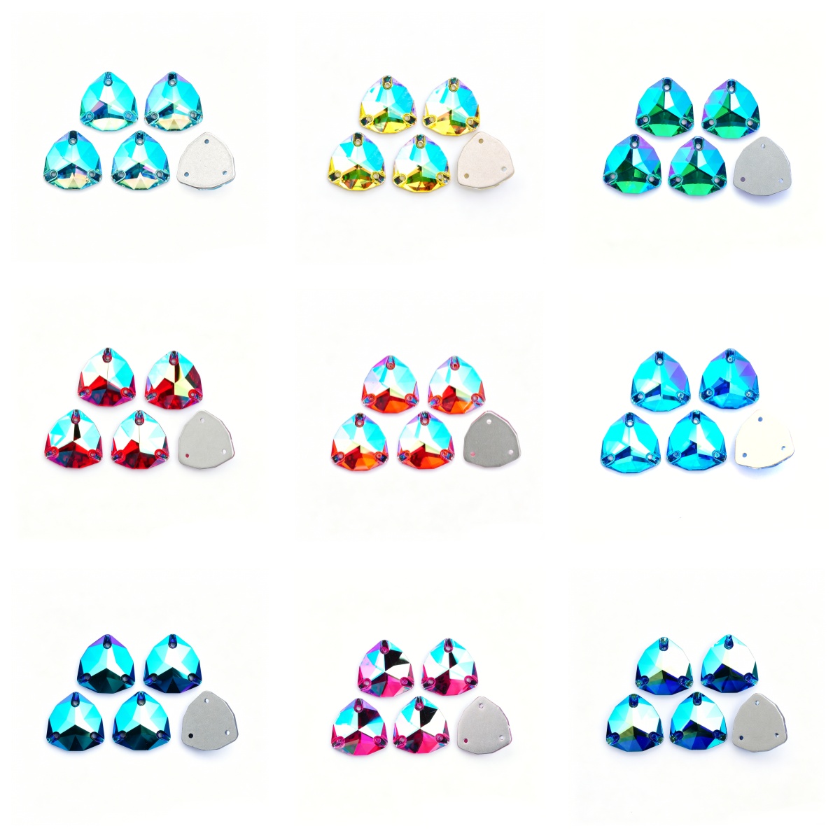 Sew On Rhinestone - YANRUO 3272 Cristais Trilliant de 12mm/16mm