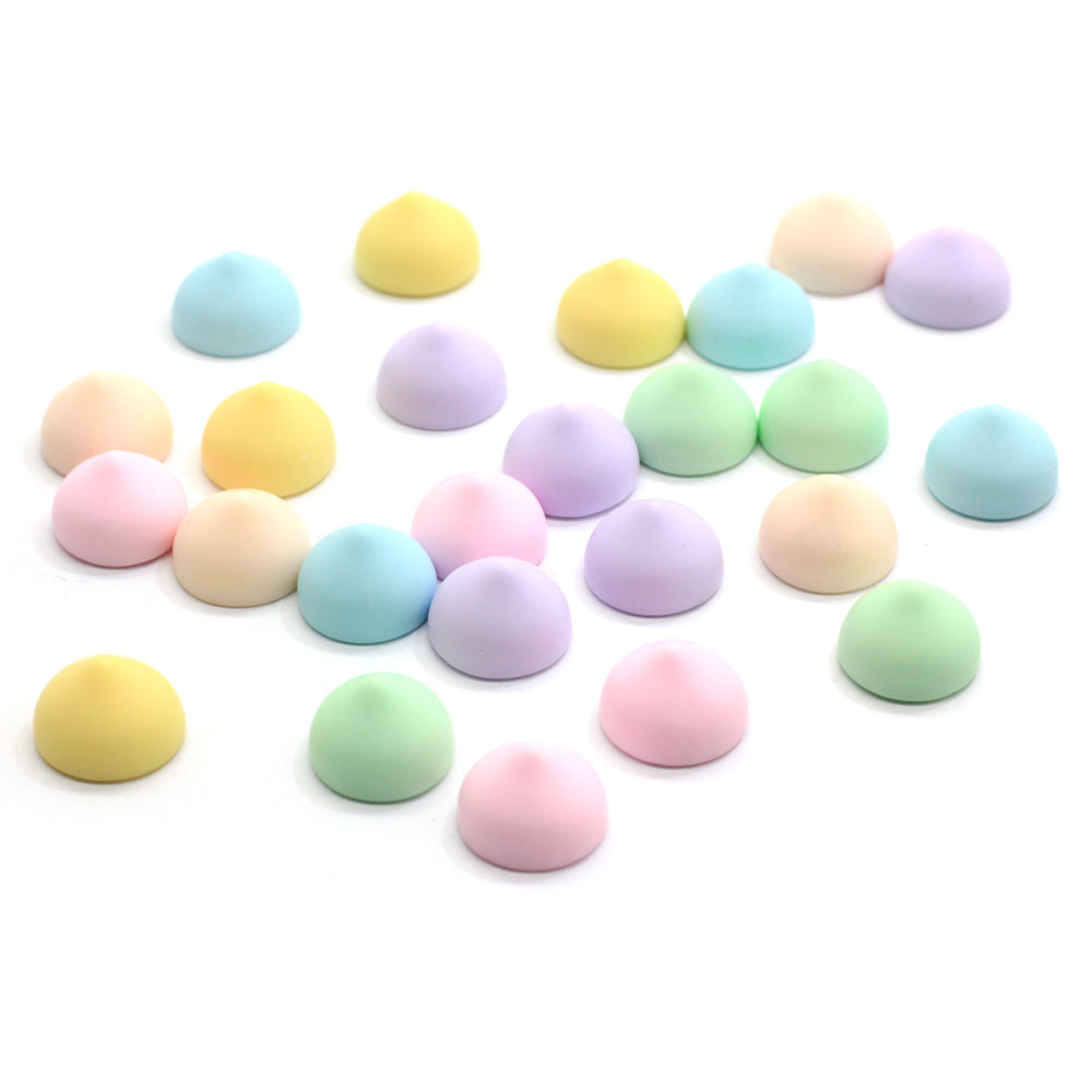 Embellish Craft - Doces de chocolate coloridos flatback resina