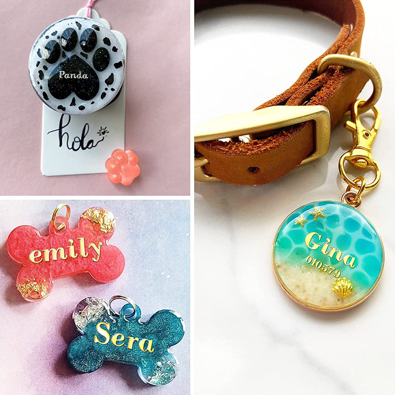 Embellish Craft - 2 Peças de Letras Decorativas de