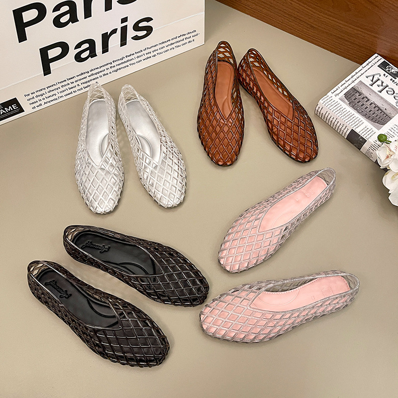 Sandálias Femininas de Verão F - Crystal Mesh Fabric avaliação e preço