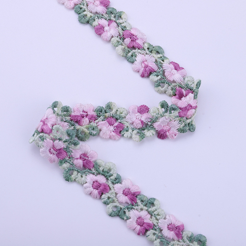 30 jardas flor colorida guarni - Fringe Ribbon Sewing avaliação e preço