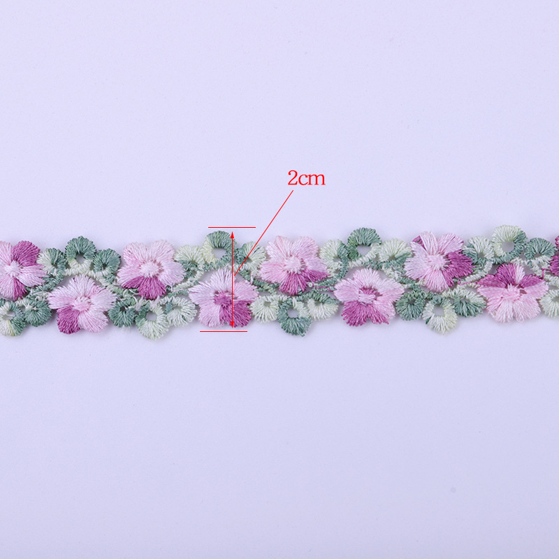 30 jardas flor colorida guarni - Fringe Ribbon Sewing avaliação e preço