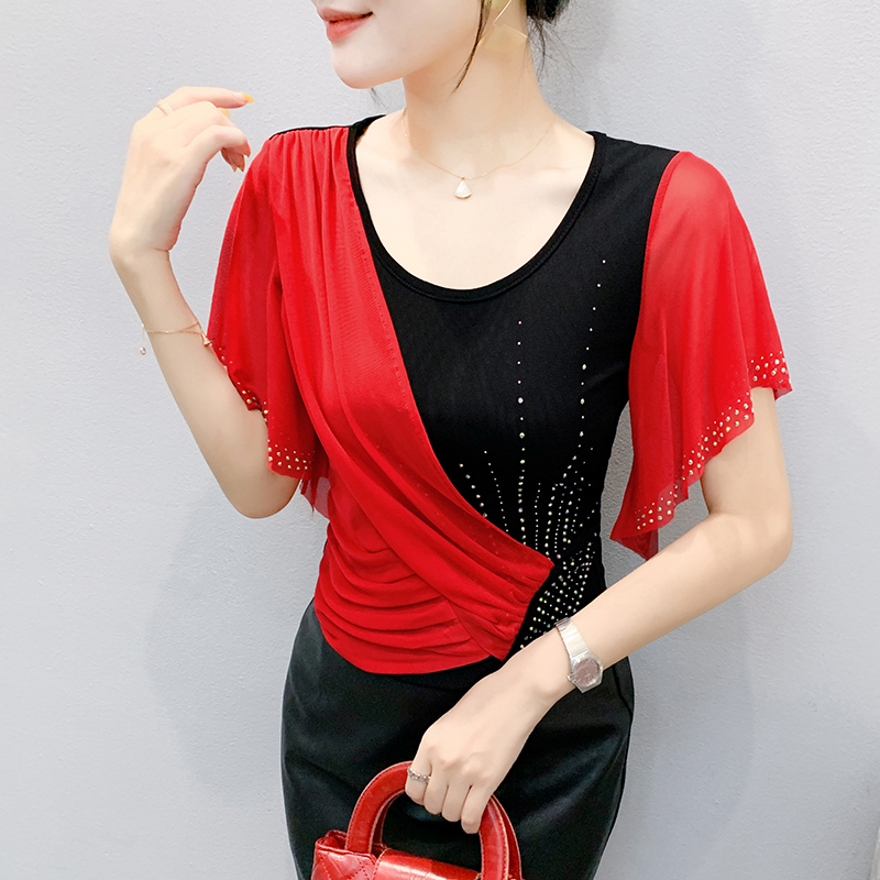 Top feminino de malha de verão - Beaded Trim Fringe avaliação e preço