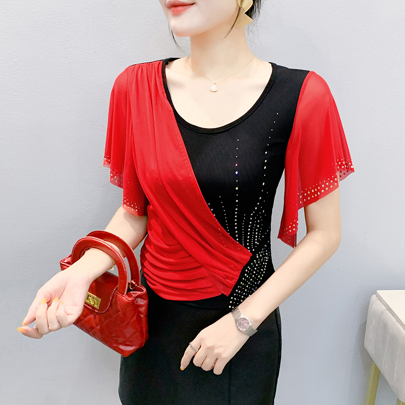 Top feminino de malha de verão - Beaded Trim Fringe avaliação e preço