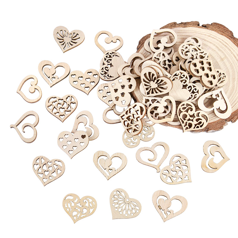50/100 pçs oco coração padrão  - Embellish Craft avaliação e preço