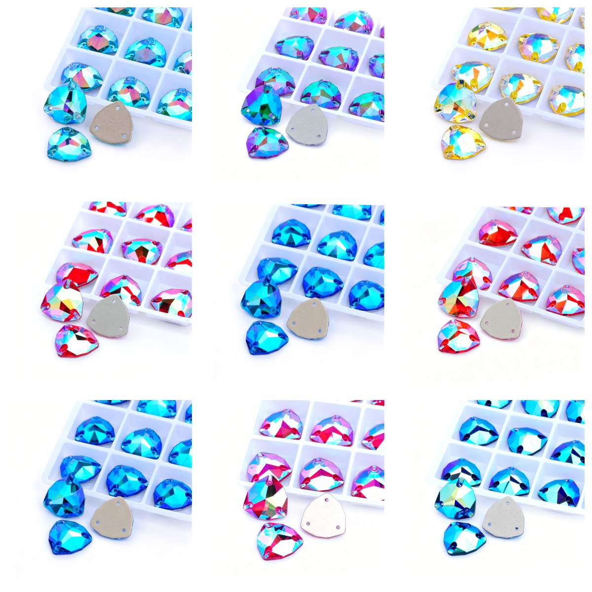YANRUO 3272 Cristais Trilliant - Sew On Rhinestone avaliação e preço