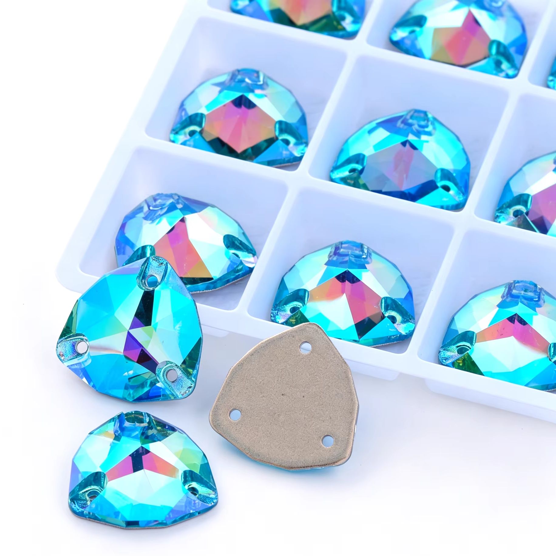 YANRUO 3272 Cristais Trilliant - Sew On Rhinestone avaliação e preço