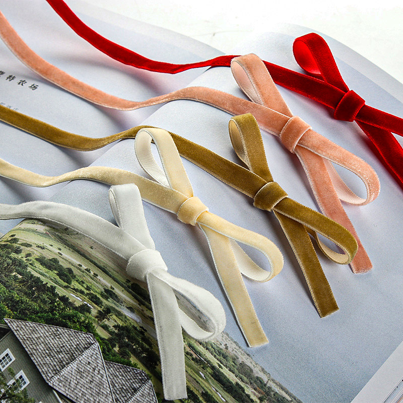 Fita de Veludo de 45 metros/ro - Velvet Ribbon Roll avaliação e preço