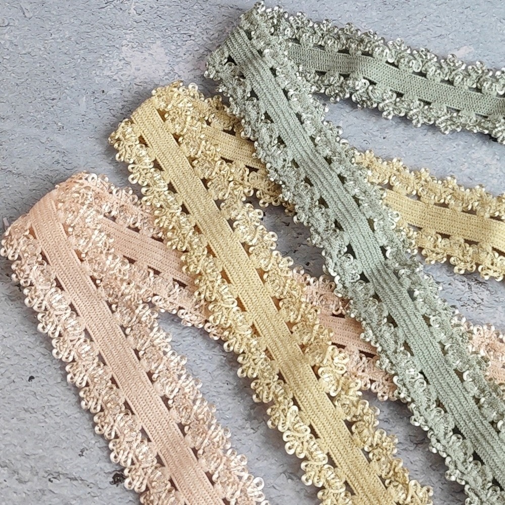 10 Jardas de Fita de Renda Elá - Lace Ribbon Trim avaliação e preço