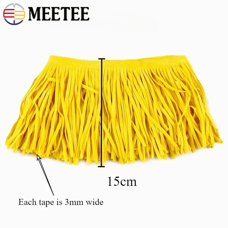 1-5m 15cm camurça borla franja - Fringe Ribbon Sewing avaliação e preço