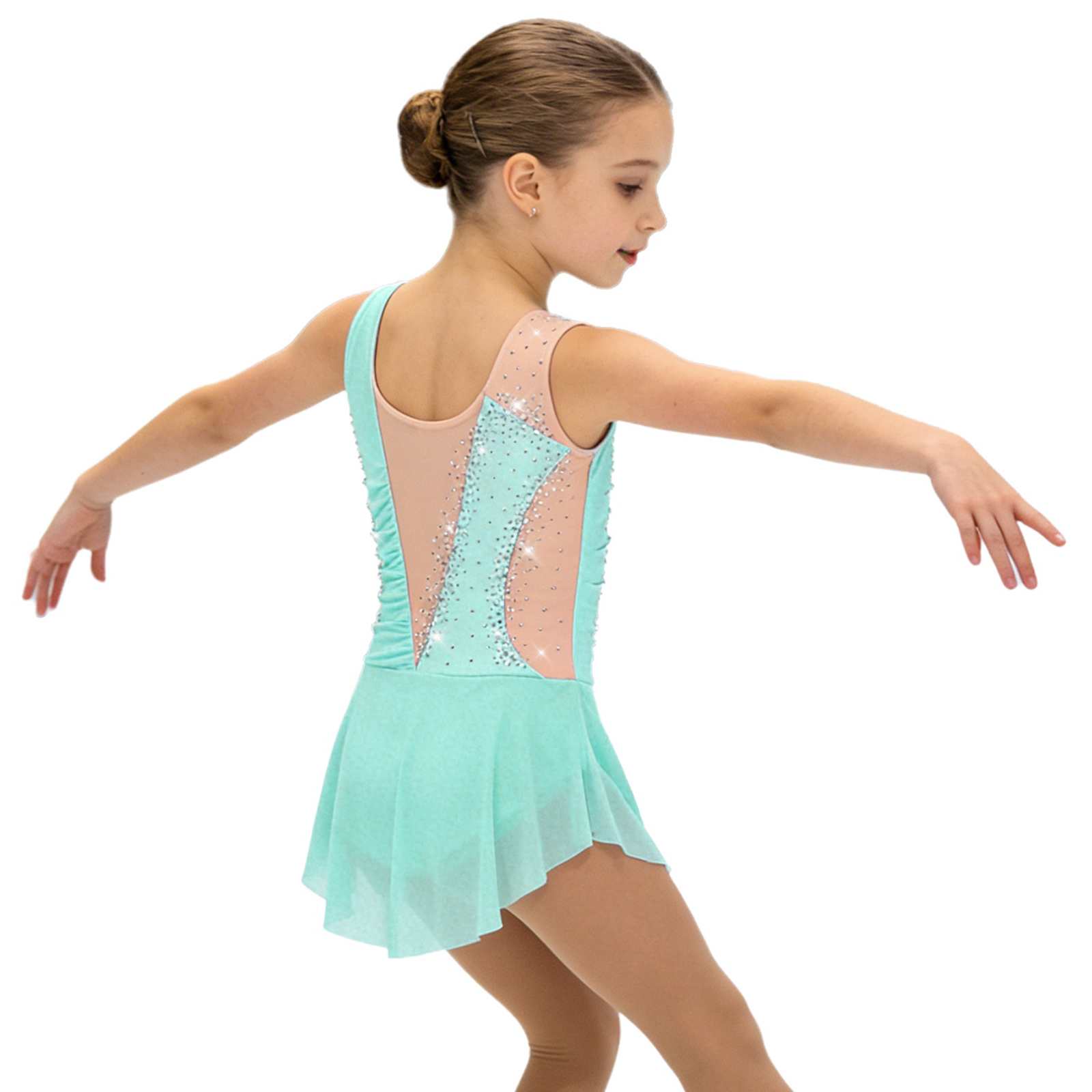 Fantasia de Dança para Meninas - Rhinestone Banding Trim avaliação e preço