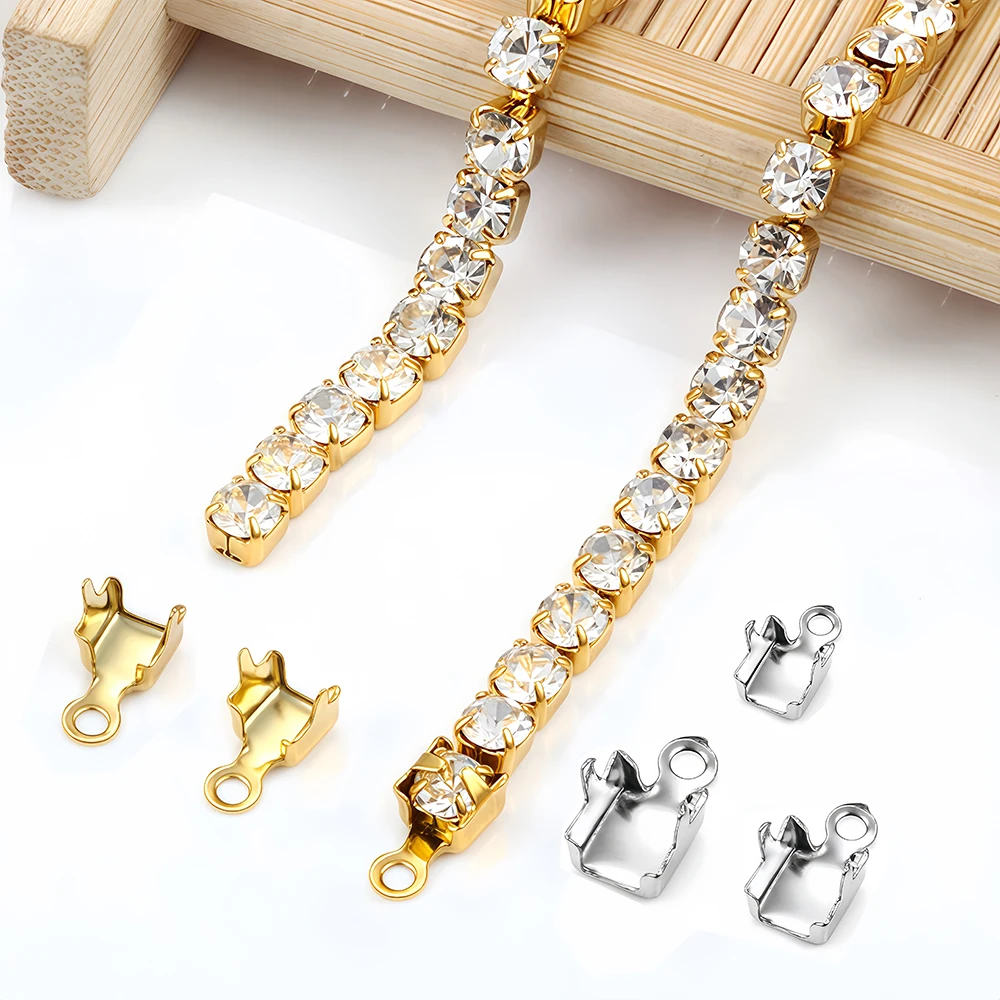 10/20 pçs de aço inoxidável ou - Beaded Trim Fringe avaliação e preço