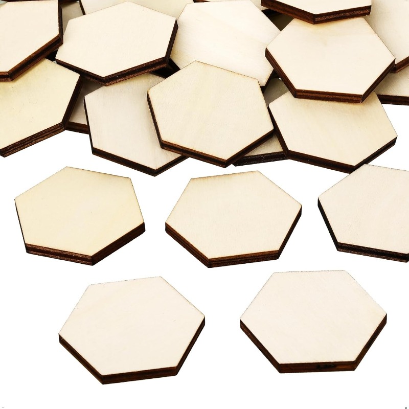 50 peças 4cm peças hexagonais  - Embellish Craft avaliação e preço