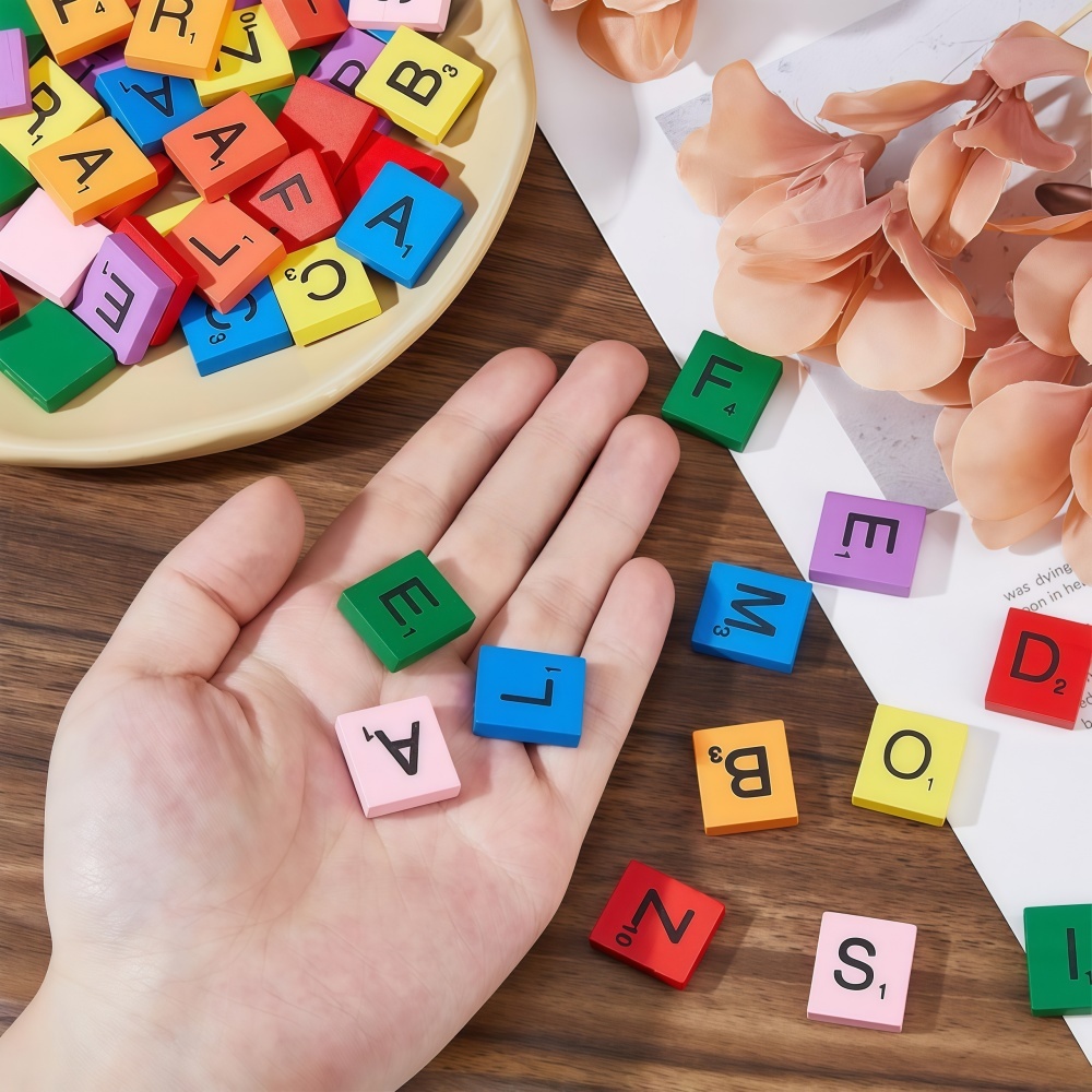 100PCS Cubos de Letras de Made - Embellish Craft avaliação e preço