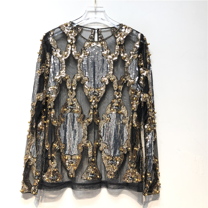 Sidaimi luxo feminino lantejou - Crystal Mesh Fabric avaliação e preço