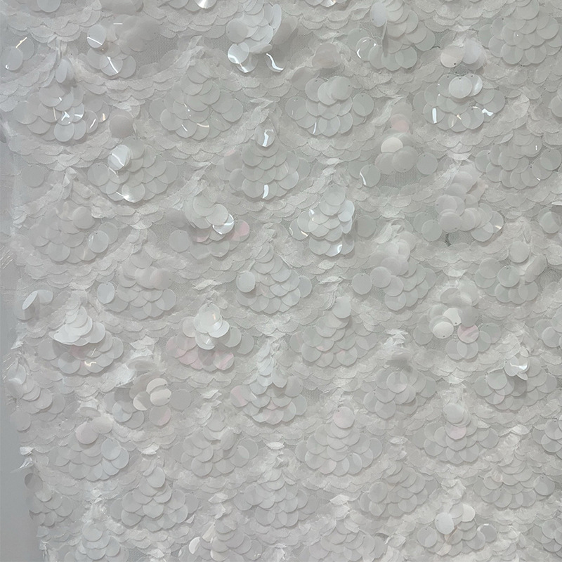 Base de malha pano lantejoulas - Crystal Mesh Fabric avaliação e preço