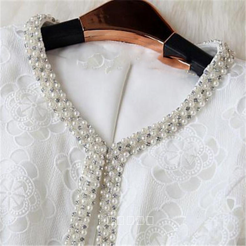 2 jardas moda grânulo pérolas  - Rhinestone Banding Trim avaliação e preço